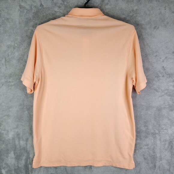 Mens Peach Roundtree & Yorke Gold Label Polo Shirt Short Sleeve Size XLT - Picture 7 of 10